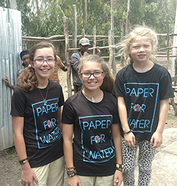 Isabelle, Katherine and Trinity Adams—sisters from Dallas, Texas, aged 14, 12 and 8, respectively, and who have raised more than $1.5 million to provide clean water to children in developing countries—have been named the 2018 CARTER Outstanding Youth in Philanthropy, Group, by the Association of Fundraising Professionals (AFP).