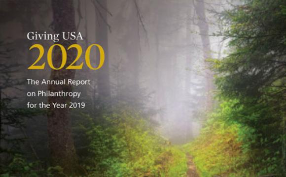 Cover of Giving USA 2020 Report
